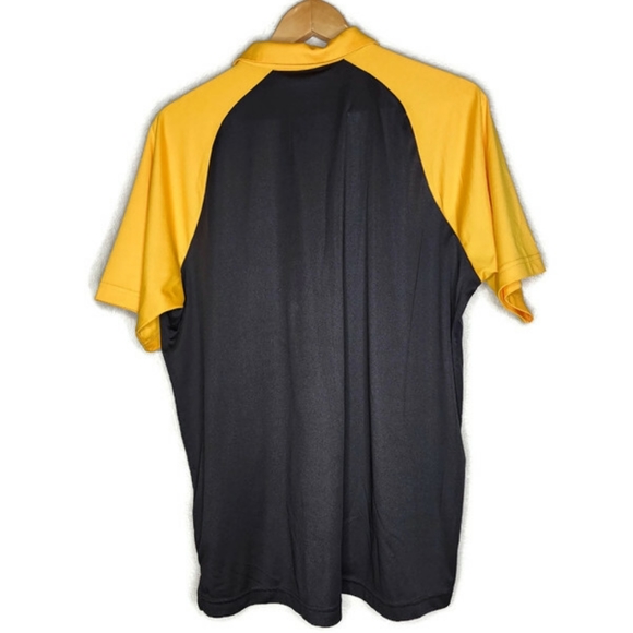 Antigua Grambling State Black and Gold Polo Shirt Size L - Picture 3 of 8